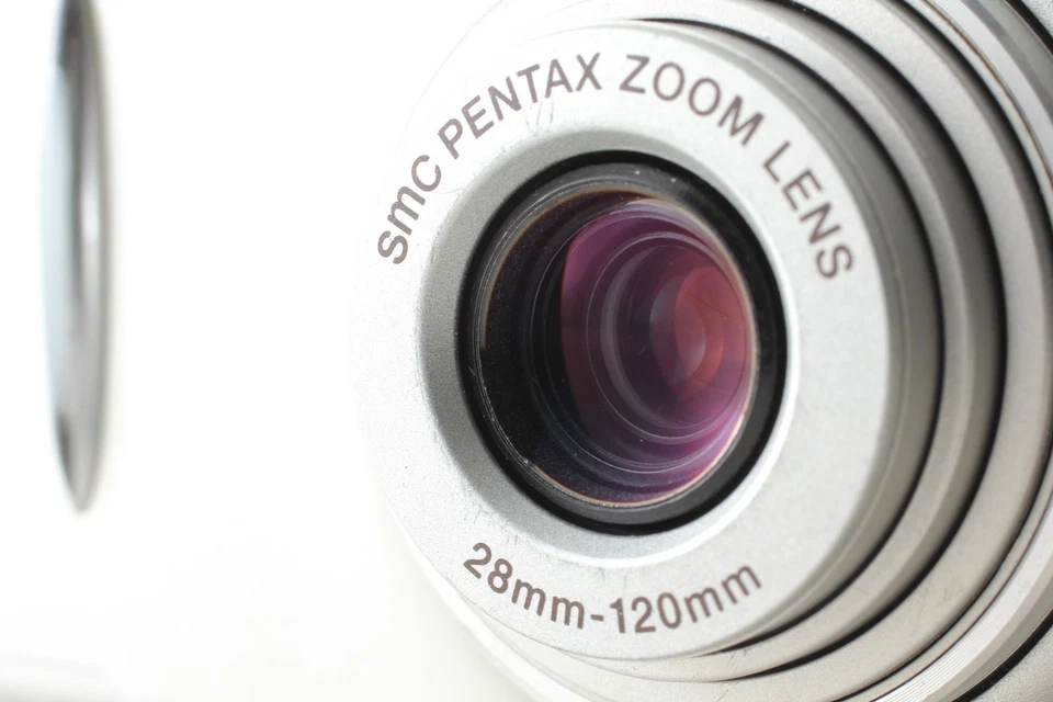 [COMO NUEVA] Cámara fotográfica PENTAX Espio 120SW II plateada de JAPÓN Foto 2 de 4