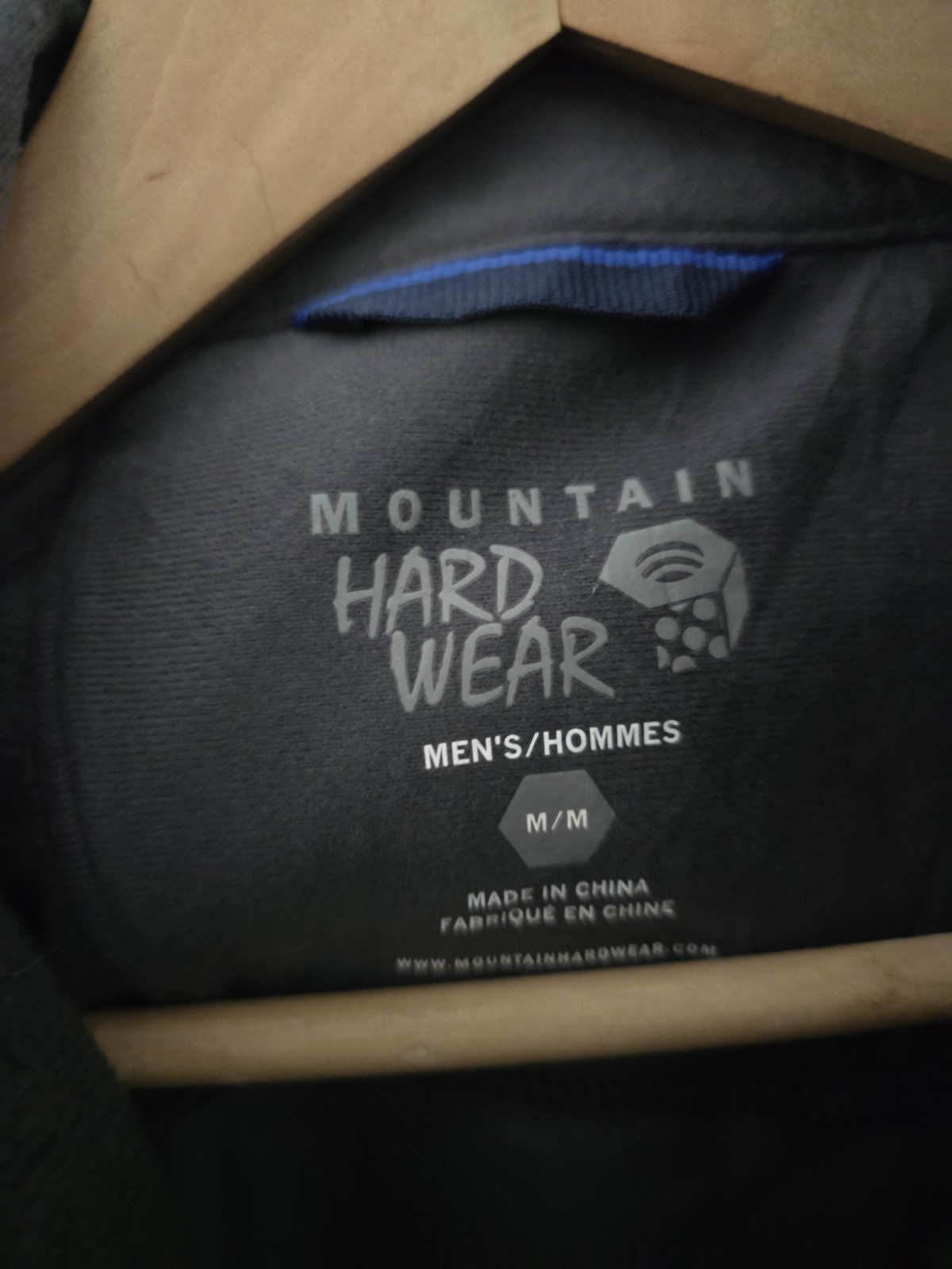 Mountain Hardwear Men's Navy Hybrid Fleece Vest - Size Medium image 3