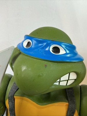 Vintage 1989 Playmates TMNT Giant Leonardo Blue W/ Sword | eBay