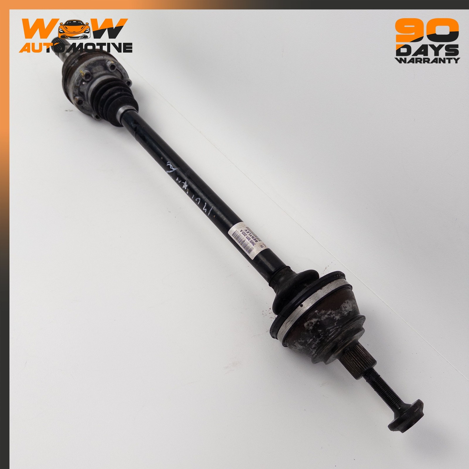 12-18 BENTLEY CONTINENTAL GT REAR LEFT DRIVER SIDE CV AXLE DRIVE SHAFT OEM
