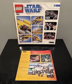 LEGO Star Wars Anakin's Jedi Starfighter Set 7669 & Minifigures (COMPLETE BUILD)