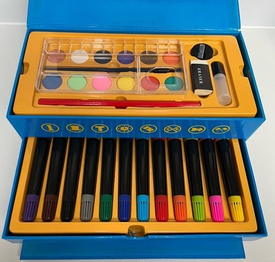 Vintage Thomas Tank Engine 54 PIECE ART SET - All unbenutzt - NEW Very rare 2001