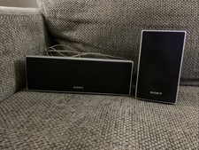 Pair Of Sony Surround Sound Speakers Center, SS-CT71, SUR L ,SS-TS71 Untested