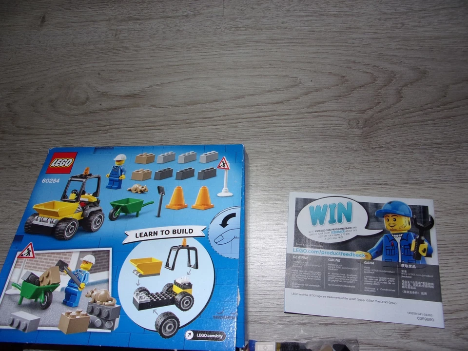 LEGO City 60284 Roadwork Truck, photo 2 sur 2