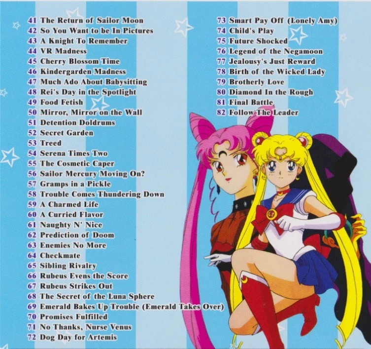 Sailor Moon COMPLETE Seasons 1 & 2 (All 82 episodes!) DIC English Dubbed SERENA! Foto 2 de 4