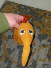 Sesame Street Snuffleupagus Plush 10" Stuffed Animal Tyco 1997 Snuffy Jim Henson