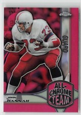 2024 Topps Chrome #ACT-9 John Hannah All-Chrome Team Pink Refractor