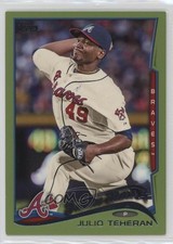2014 Topps Future Stars Retail Green Julio Teheran #288 0ue1
