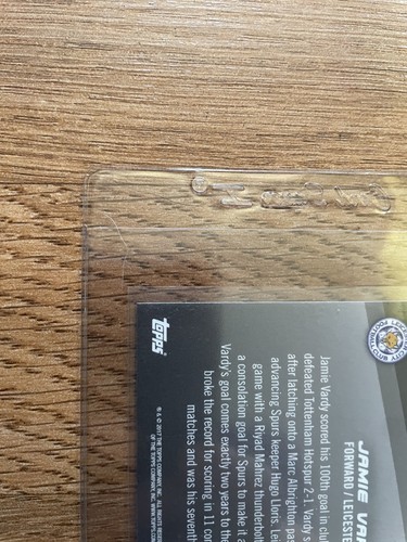 2017 Topps Now Preimer League #65 Jamie Vardy Print Run 25 - Picture 4 of 10