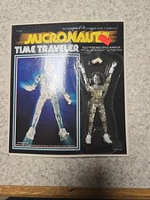 MICRONAUTS Time Traveler 1976 Clear Fully Poseable Space Warrior Amazing NEW