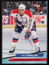 1992-93 Fleer Ultra #432 Paul Cavallini Washington Capitals NM