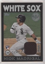 2021 Topps 1986 Baseball Relics Series 2 Black /199 Nick Madrigal #86BR-NM 06z2