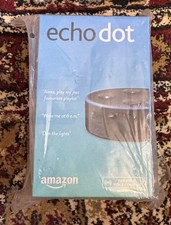 Image of Amazon Echo Dot Smart Speaker With Alexa Brand New *Sealed!!* 2nd Gen Black 2017
