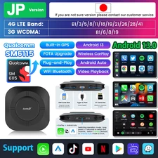 Android 13 Tv Box Carplay Android Auto 8 Core Wired to Wireless Adapter for Netf