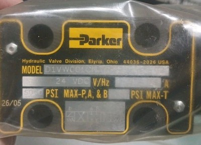 Parker Hydralic Valve D1VW001CNJWG 82