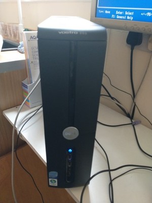 Dell Vostro 200 RETRO VINTAGE Desktop Computer INTEL CORE2DUO E 8400 3072 RAM