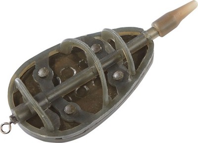 Balzer Feedermaster Inline Method Feeder Korb - Flat Feeder mit Wirbel - 40g