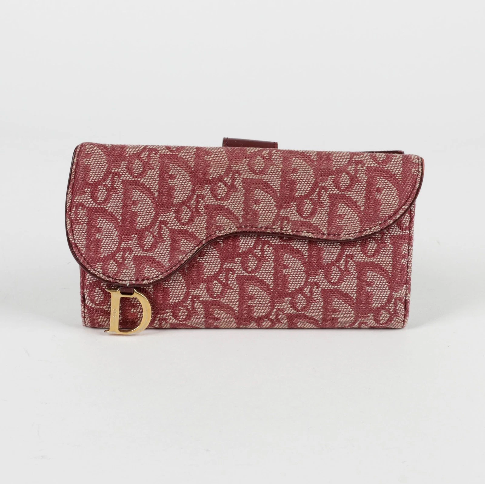 Portefeuille long oblique vintage Dior 133347150