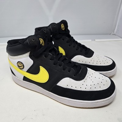 Nike Court Vision Mid Go The Extra Smile Black-Yellow Men\'s Size Sz 9 DO5871-001 Nike Court Vision Mid Shoes Men main image 4