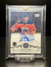 2018-19 Clear Cut Hockey ETHAN BEAR  Rookie Auto Edmonton Oilers
