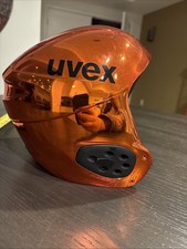 UVEX Wing Pro Race Ski  Snowboard Racing Helmet XSmall XS 53-54cm Neon Orange