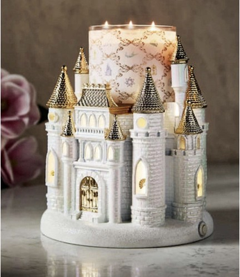 #ad Bath amp; Body Works Disney Princess Light Up Castle 3 Wick Candle Holder New $187.98