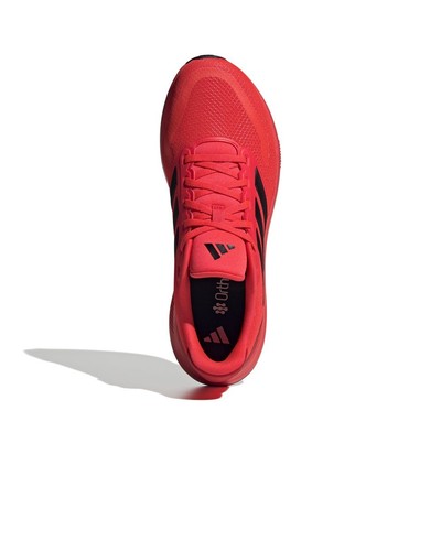 Scarpe Sneakers UOMO Adidas RUNFALCON 5 UOMO Rosso Nero - Zdjęcie 9 z 14