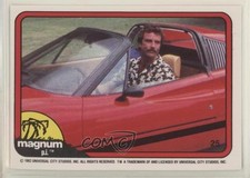 1983 Donruss Magnum PI Tom Selleck Thomas Magnum #25 1m8