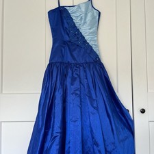 Stunning Vintage 80’s  Hopfner Jeunesse Silky Fairy Style Dress Size 8
