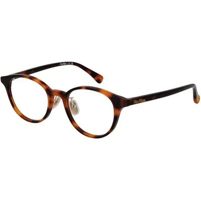 Max Mara MM5090-D 052 Havana Plastic Optical Eyeglasses Frame 49-19-145