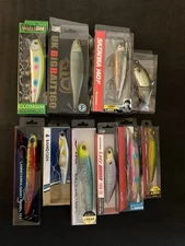 Premium JDM Saltwater Lure Set for Striped Bass, Snook & Coastal Predators
