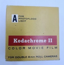 Kodachrome II Kodak Color Movie Film Double 8mm 25 ft Daylight KR459 Exp 01/1973