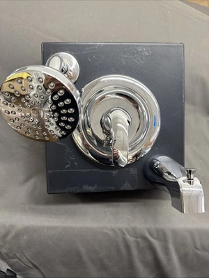 Moen 82604 Adler 1 Handle Tub & Shower Faucet Chrome,Shower-head - NO VALVE