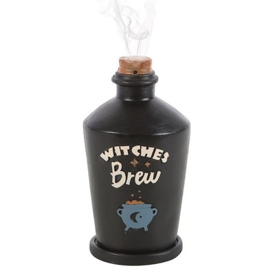 Hexen Brühtrank Flasche Räucherkegel Brenner