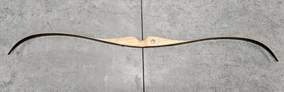 Bear Archery Black Bear Glass Powered Vintage Recurve Bow Brown