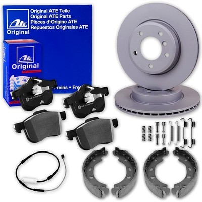 ATE BREMSSCHEIBEN + BELÄGE + HANDBREMSE HINTEN passend für BMW 3er F30 F31 F34