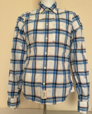 Abercrombie Fitch Mens Long Sleeve Plaid Button Down Shirt Multicolor L