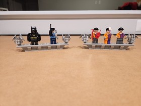 LEGO DC Comics Super Heroes Batmobile and the Two-Face Chase 6864 Pre-owned