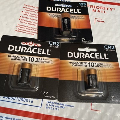 Three Duracelllithium Batteries Brand New!!!