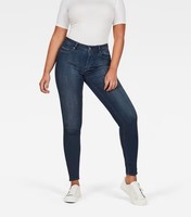 G-Star Damen Jeans G-Star Shape High Super Skinny, Blau Rinsed, W26 L32