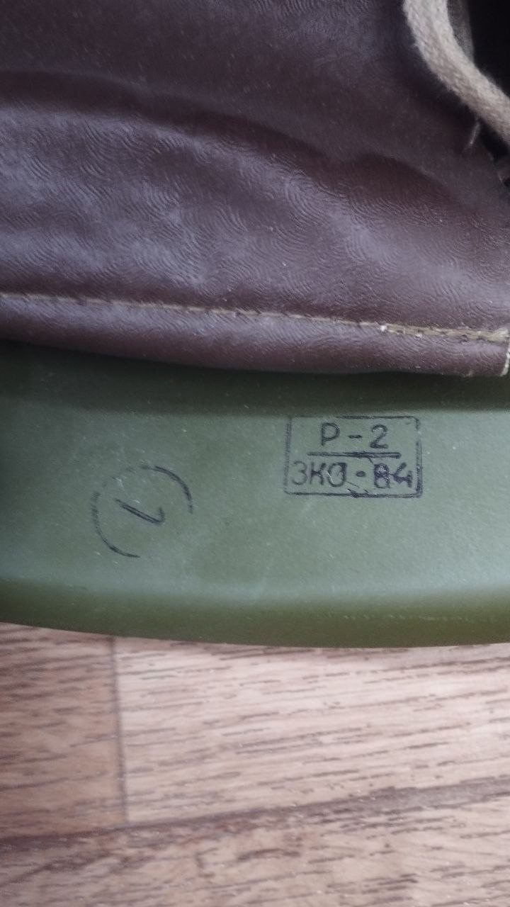 Soviet Era SSh-68 Steel Helmet Size 2 with Ukraine Peacekeeping Cover NEW — image 7