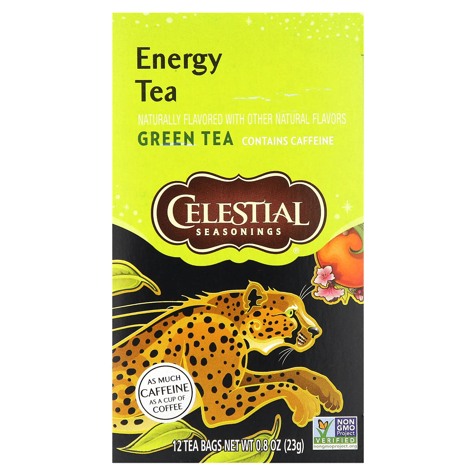 , Green Tea, 12 Tea Bags, 0.8 Oz (23 G) Each