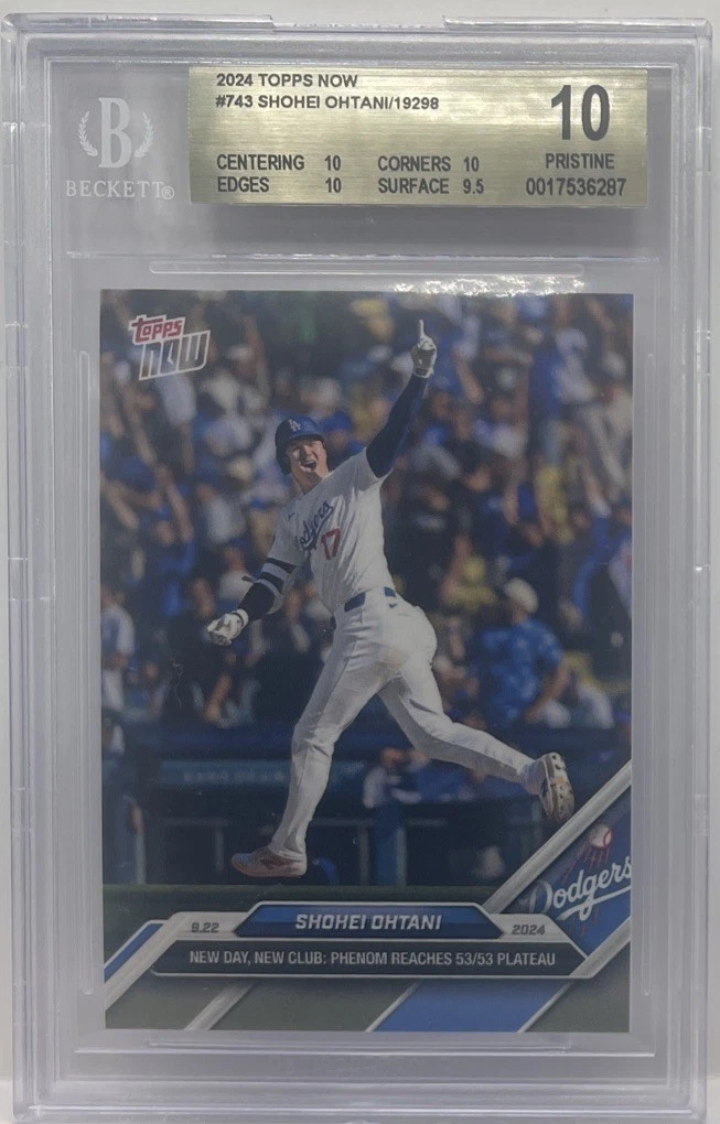 Shohei Ohtani Beckett Grading Services (BGS) Baseball Sports