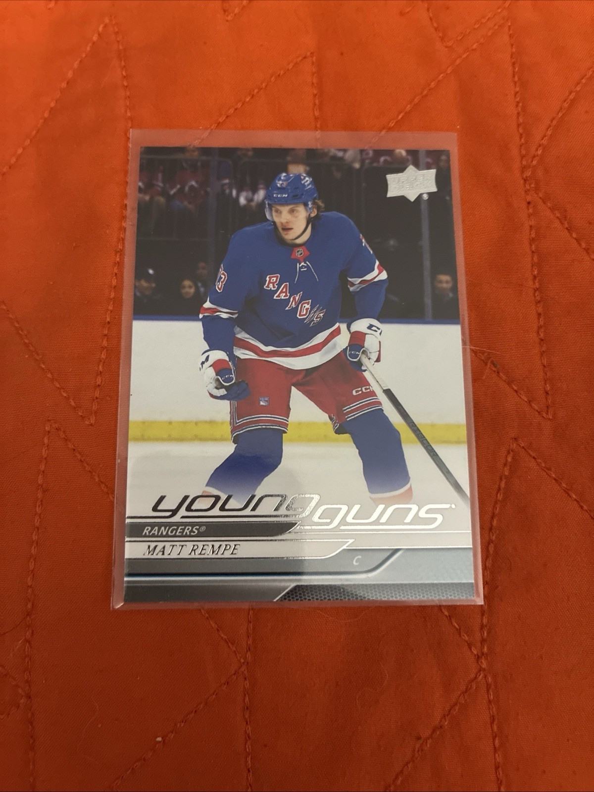 2024-25 Upper Deck Series 1 - Young Guns #216 Matt Rempe (RC)
