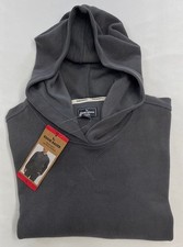 Eddie Bauer Men  s Textured Pullover Lounge Hoodie Size: Medium, Gray.