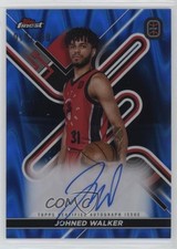2022-23 Finest OTE Overtime Elite Blue RayWave Refractor Johned Walker Auto oh4