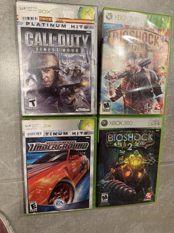 Лот из 19 игр Xbox 360 GTA IV, Batman, Spiderman, Assassin's creed, DMC + больше - Изображение 4 из 4