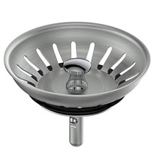 Stainless Steel Kitchen Sink Strainer Basket-for Standard Drains 3-1/2 Inch -...