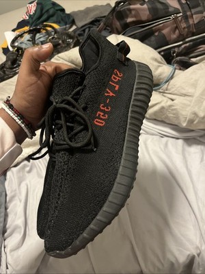 adidas Yeezy Boost 350 V2 Red/Black, SPLY-350, Size US 11.5