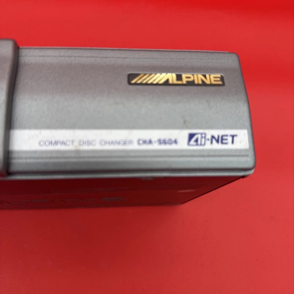 ALPINE # CHA-S604 Ai-NET/M-BUS CD Changer Dual Bus Vintage Old School - Image 2 of 4